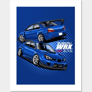 Widebody Subaru WRX Posters and Art